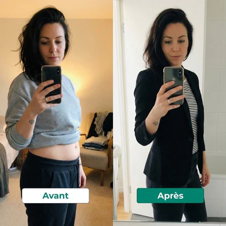 Résultat avant après 8