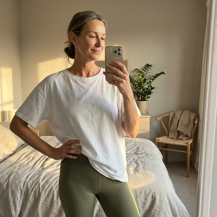 Femme rayonnante après cure Lynae
